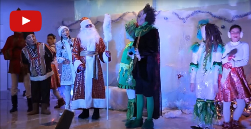 Новогодняя сказка для детей! Дед Мороз, Снегурочка и дополнительные персонажи